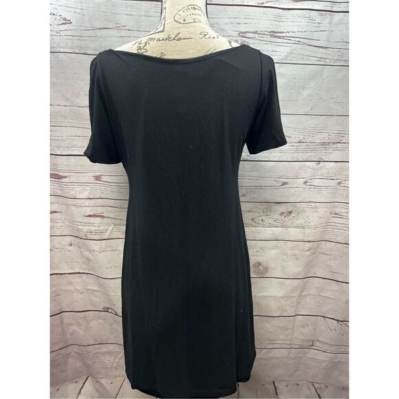 Bailey 44 large black lined dress with key hole shoulders (#1942) - Picture 2 of 5